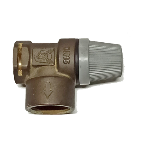 Válvula de Seguridad Vaillant — Ref. 190732, repuesto fotografiado sobre fondo blanco