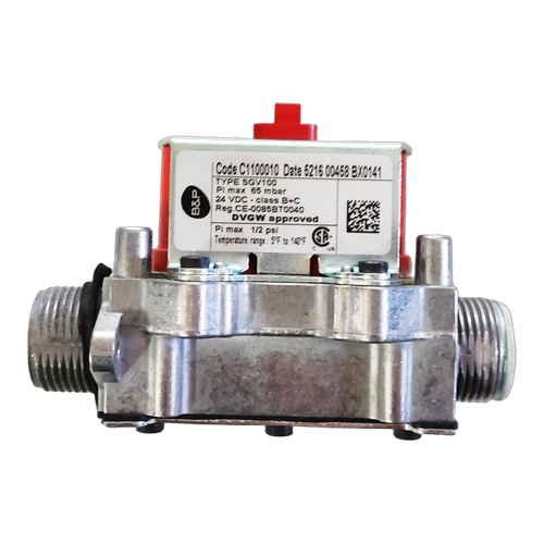 Válvula de Gas Baxi Neodens Plus 24/24F ECO — Ref. C1100010, repuesto original sobre fondo blanco