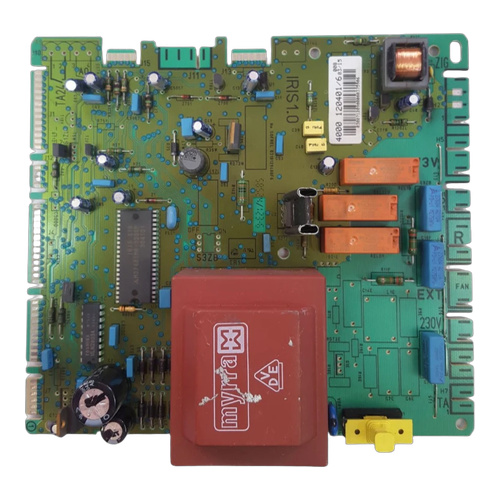 Placa Electrónica Saunier Duval Thematek F24 E BT — Ref. 120401, fotografía del repuesto sobre fondo blanco