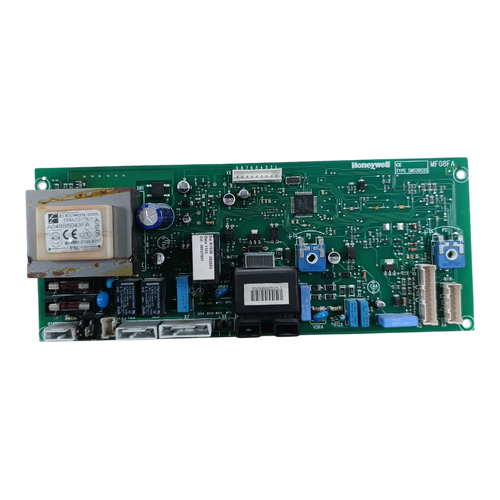 Placa Electrónica Ferroli Domicompact F24 F30 — Ref. MF08FA, fotografía del repuesto sobre fondo blanco