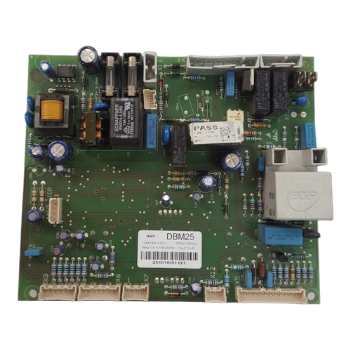 Placa Electrónica Cointra Excellent Micro LN 24E Bajo NOX — Ref. DBM25, fotografía del repuesto sobre fondo blanco