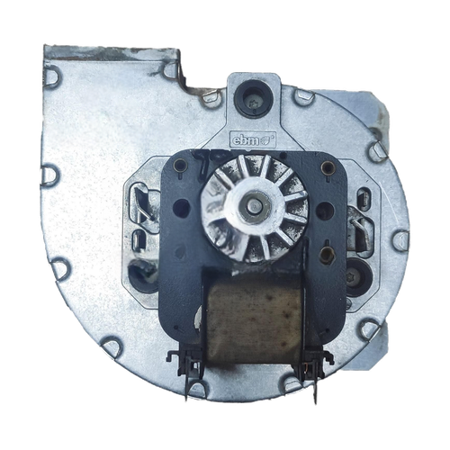 Ventilador Junkers ZW20 — Ref. 87072040010, repuesto fotografiado sobre fondo blanco
