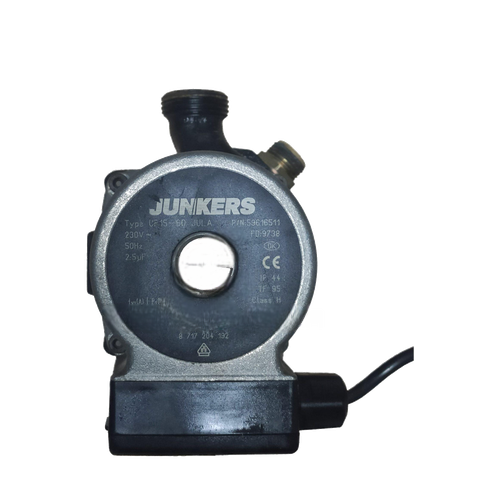 Bomba de Agua Junkers Novastar ZW20 — Ref. 87172042650, repuesto fotografiado sobre fondo blanco
