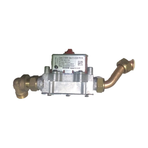 Válvula de Gas Ferroli Divatech Micro LN F24D — Ref. C1100009, repuesto fotografiado sobre fondo blanco