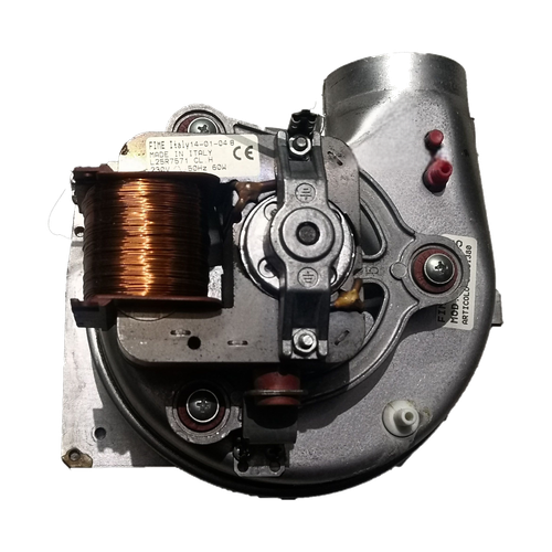 Ventilador Ferroli NEW Elite F 30E — Ref. 39818021, repuesto fotografiado sobre fondo blanco