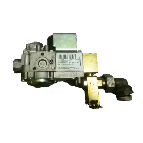 Valvula de Gas Junkers Ceraclass Midi ZW24 AE23 — Ref. VK4115G1002, repuesto fotografiado sobre fondo blanco