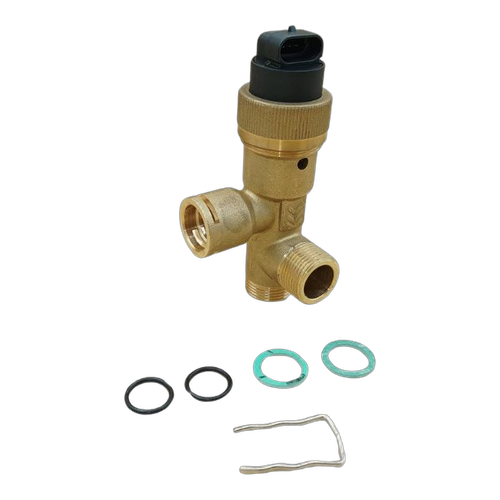 Válvula de 3 Vías con Motor Vaillant — Ref. 0020073799, fotografía del repuesto sobre fondo blanco