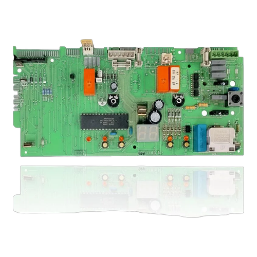 Placa Electrónica Junkers Euromaxx ZWC con Carcasa — Ref. 87172076530, fotografía del repuesto sobre fondo blanco