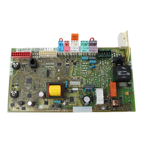 Placa Electrónica Valliant VMW Condensación — Ref. 0020092478, fotografía del repuesto sobre fondo blanco