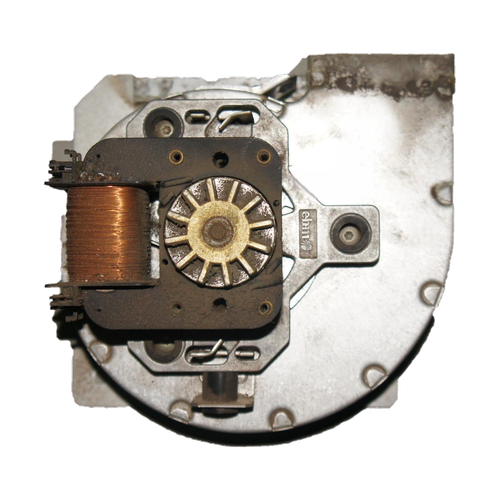 Ventilador Vaillant VCM ES 242 ES 1 Turboblock — Ref. 190119, repuesto fotografiado sobre fondo blanco