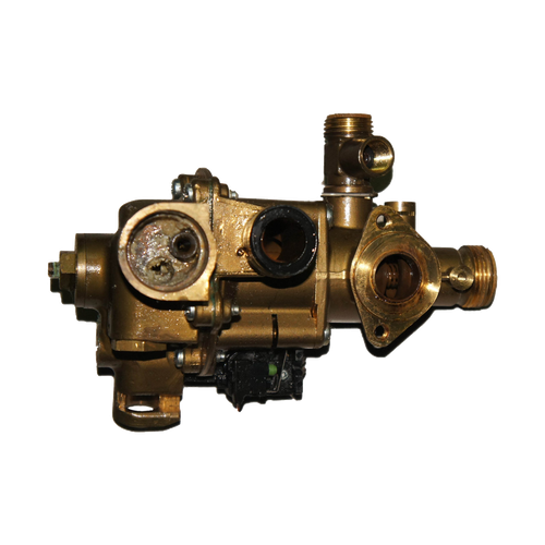 Válvula de 3 Vías Vaillant VCM ES 242 ES 1 Turboblock — Ref. 011289, repuesto fotografiado sobre fondo blanco