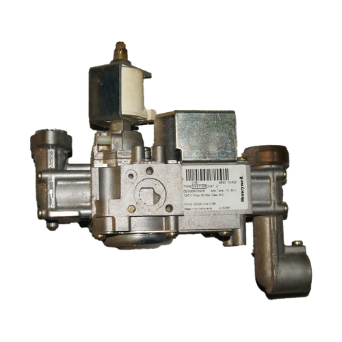 Válvula de Gas Vaillant VCM ES 242 ES 1 Turboblock — Ref. 0020019991, repuesto fotografiado sobre fondo blanco