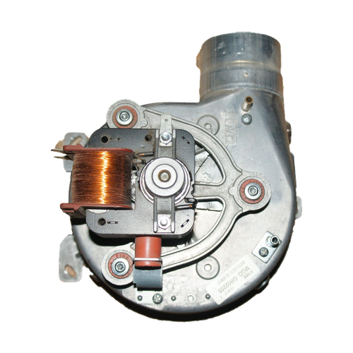 Ventilador Baxiroca Neobit 24/24F — Ref. 125027080, repuesto fotografiado sobre fondo blanco
