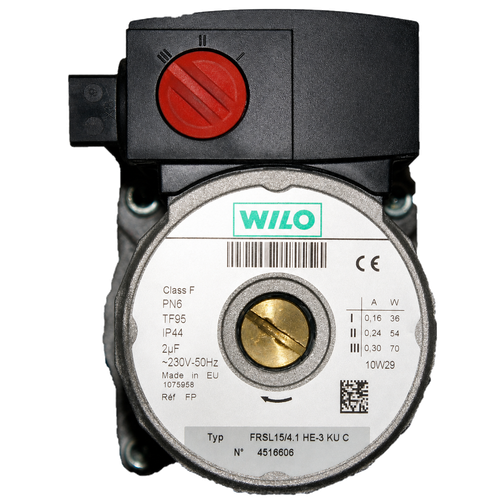 Bomba circuladora Wilo Cointra Superlative 25E 4516606, vista limpia completa