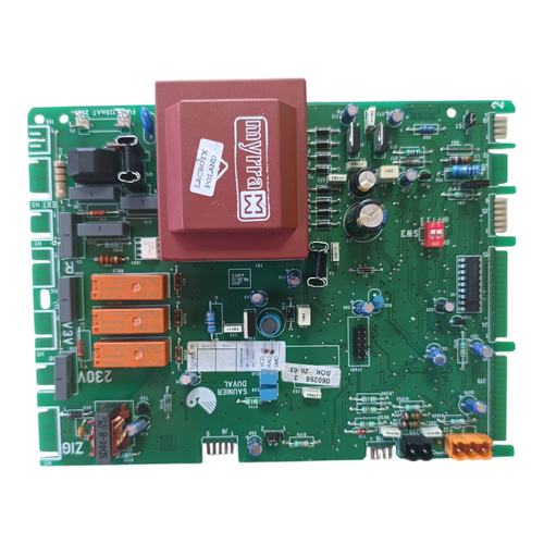 Placa Electrónica Saunier Duval Isomax F28 E2 / Isofast F35 E1 — Ref. S1019000, fotografía del repuesto sobre fondo blanco