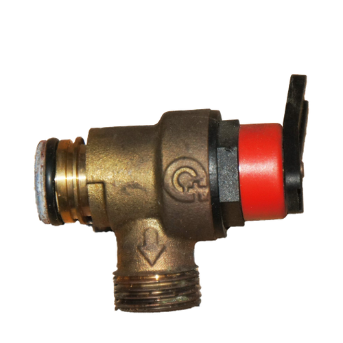 Válvula de Seguridad Vaillant VMW 236 3-5 Ecotec — Ref. 178985, repuesto fotografiado sobre fondo blanco