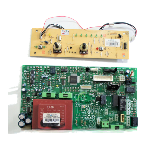 Placa Electrónica Chaffoteaux MX2 24 FF — Ref. 65100773, repuesto fotografiado sobre fondo blanco