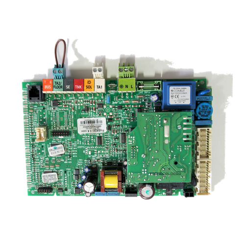 Placa Electrónica Chaffoteaux Pigma Green EVO 25 Condensacion — Ref. 60001899-02, repuesto fotografiado sobre fondo blanco