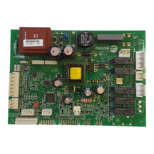 Placa Electrónica Fagor FE-24E N Confort — Ref. N03A001A0, fotografía del repuesto sobre fondo blanco