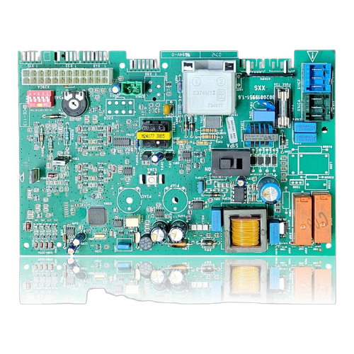 Placa Electrónica Saunier Duval Semiatek F24 E — Ref. 0020039204, fotografía del repuesto sobre fondo blanco