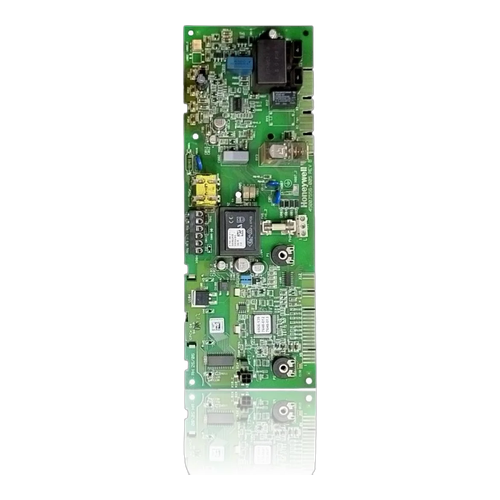 Placa Electrónica Junkers Eurosmart ZWA 24 1KE23 Atmosferica — Ref. 8708300244, fotografía del repuesto sobre fondo blanco