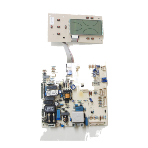 Placa Electrónica Ferroli Divatop LN Ferfigit F24 F32 — Ref. I39828411, repuesto fotografiado sobre fondo blanco