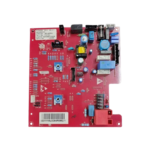 Placa Electrónica Fondital Panarea LOW NOX — Ref. 6SCHEMOD23, fotografía del repuesto sobre fondo blanco