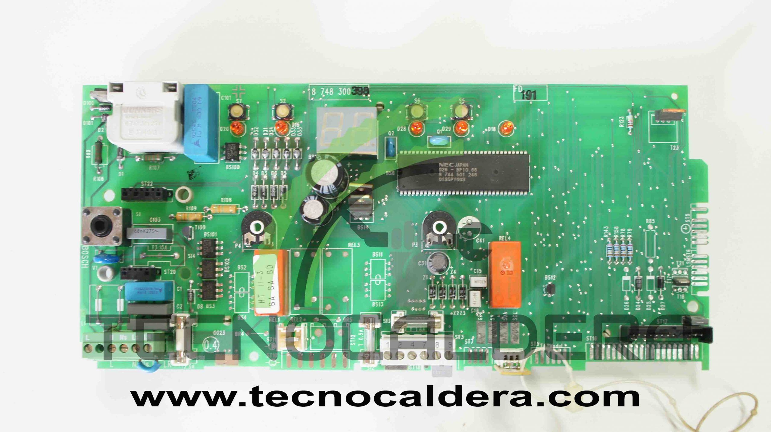 Placa Electrónica Junkers Euromaxx ZWC Atmosferica — Ref. 8748300398