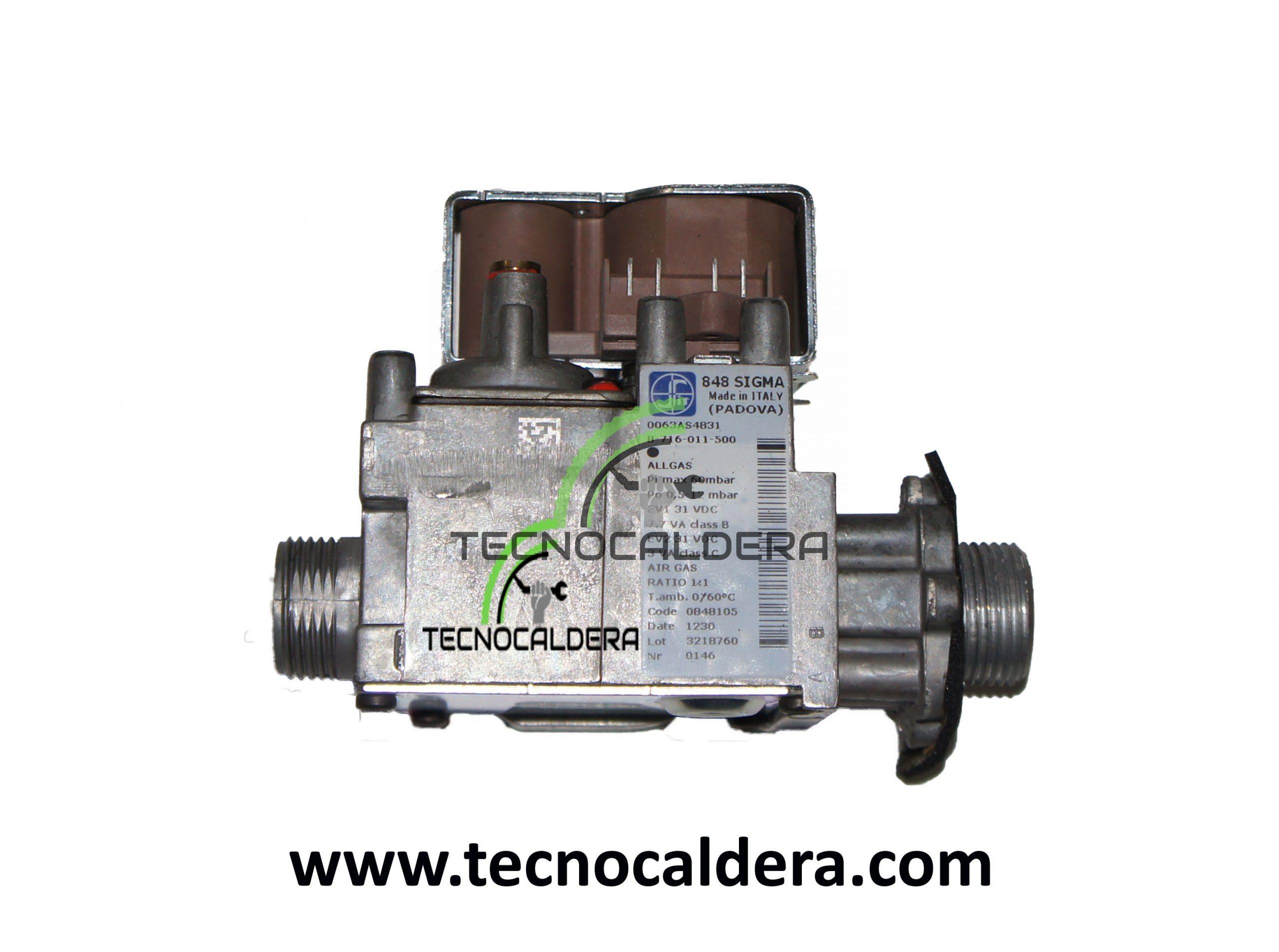 Válvula de Gas Junkers Condensación — Ref. 0063AS-84831