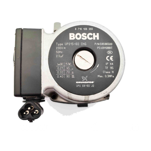 Bomba Bosch/Grundfos UPS15-60 CHG — Marcaje 59596500