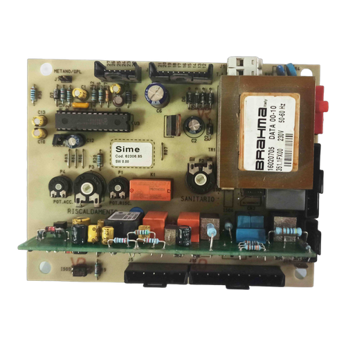 Placa Electrónica Sime Format ZIP BF — Ref. 62306.85, repuesto original sobre fondo blanco