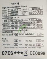 BOMBA DE AGUA FAGOR CONTRACT MINI